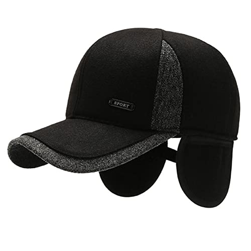 Adjustable Warm Winter Hats for Men Earflaps Thicken 55-60CM