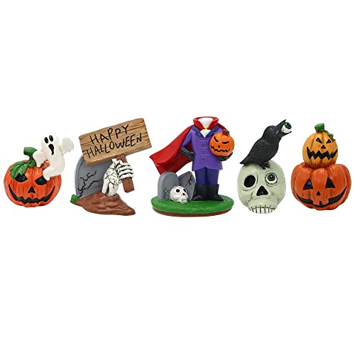 5 Pcs Halloween Figurine Decoration