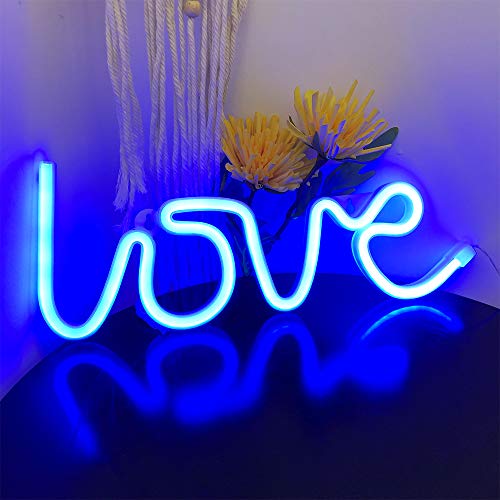 Love Neon Sign USB or Battery Powered Night Light