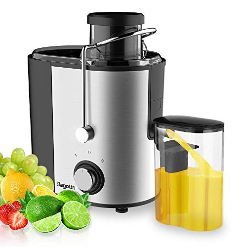 Fruit & Vegetable Juicer Compact Extractor Wide Mouth Centrifugal, BPA-Free