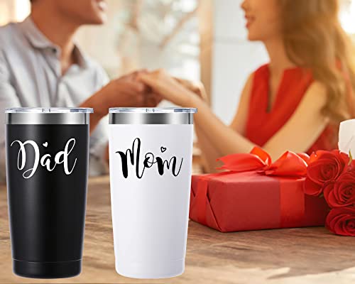 Christmas Gift for Dad & Mom Couple Tumbler