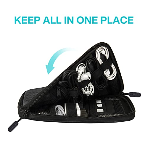 Small Electronic Travel Cable Organizer Bag