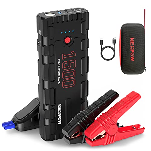 Car Jump Starter, 21800mAh 12V Portable Car Battery Starter