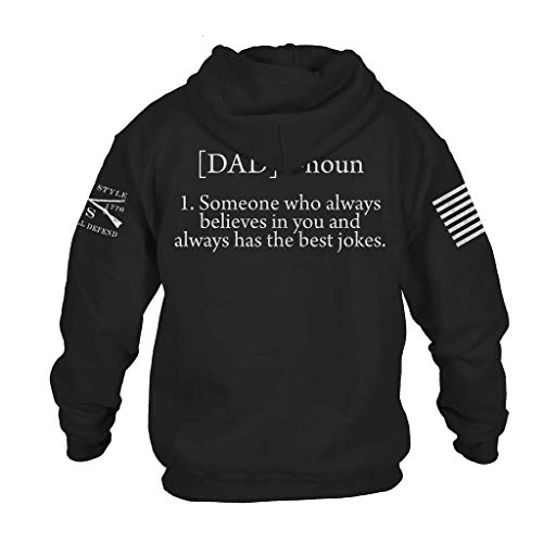 Gif for Dad Defined Black Hoodie