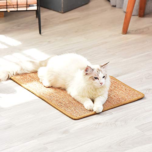 Horizontal Cat Floor Scratching Pad/Mat, Protect Carpets and Sofas