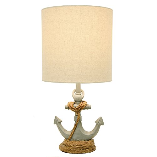 Antique Iced Blue Table Lamp