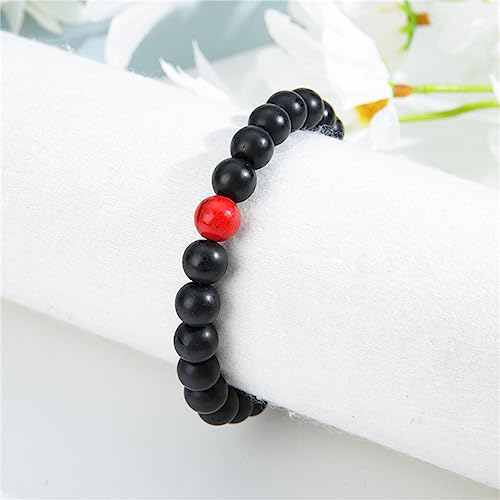 Beads Bangle Stretch Stone Beads Bracelets Friendship Couples Gifts