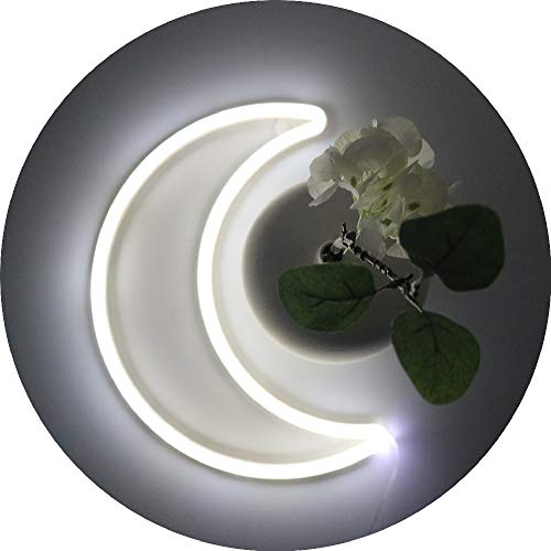 LED Moon Neon Light for Home Decoration