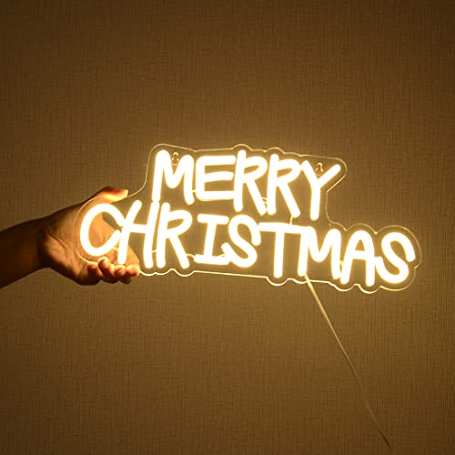 Merry Christmas LED Neon Sign Decoration