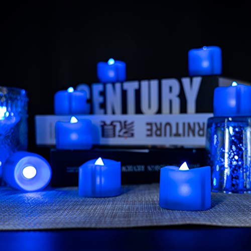 Pack of 24 LED Flameless Tea Lights w/ Batteries