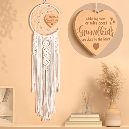 Mothers Day Gift Dream Catcher w/  Warm Heart Pendant Message