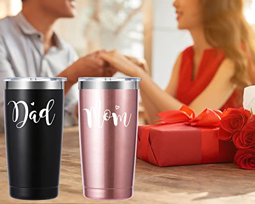 Christmas Gift for Dad & Mom Couple Tumbler