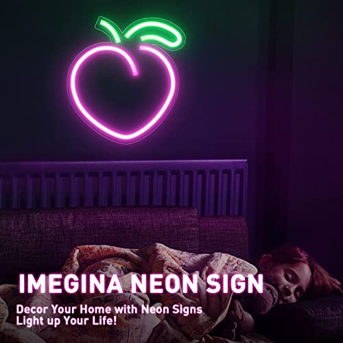 Peachy - LED neon sign