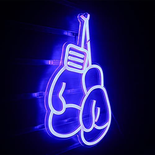 Boxing Gloves LED Neon Lights Sign Home Decoration w/ USB Switch