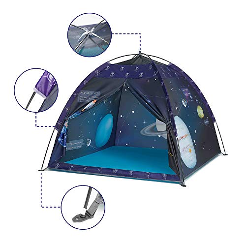 Kids Galaxy Dome Tent Playhouse- 47" x 47" x 43"