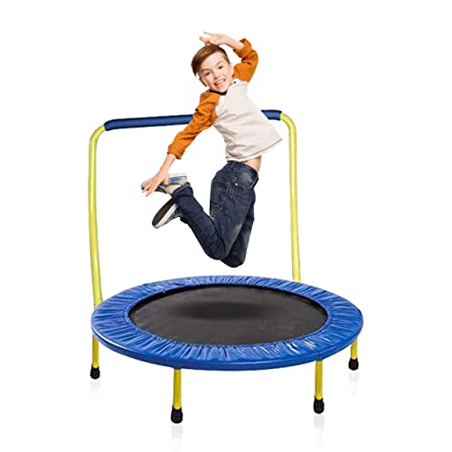 Kids Trampoline Portable & Foldable 36 Inch Round Jumping Mat