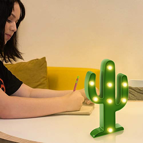 Cactus Light for Home Room Decoration