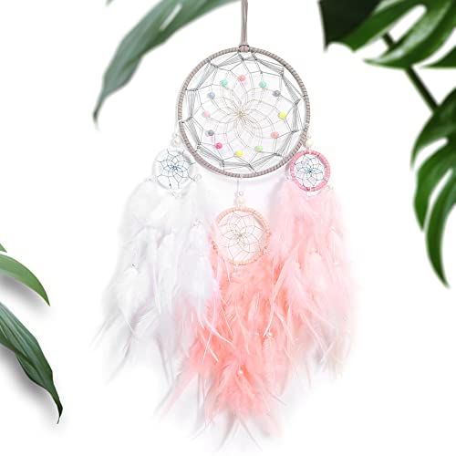 Evil Eye Dream Catchers, Black Dream Catchers for Bedroom Perfect Handmade Hanging Ornament Wall