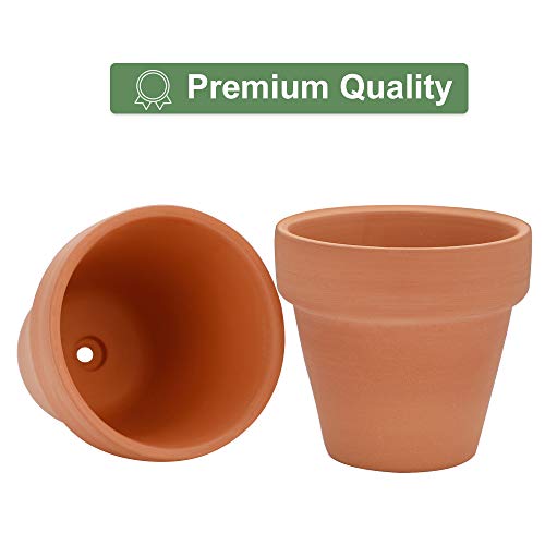 32pcs Small Mini Clay Pots, 2" Terracotta Pot