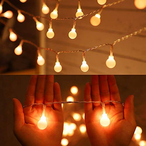 Multicolor Globe Christmas String Lights