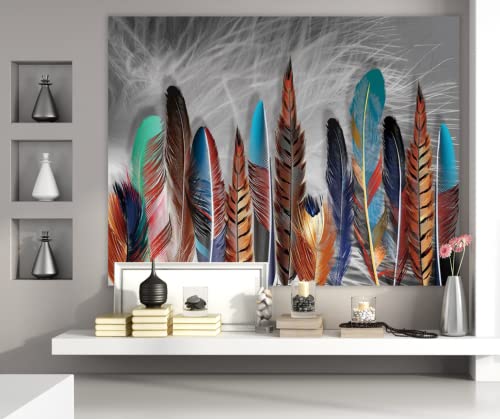 Modern LED Peacock Tapestry