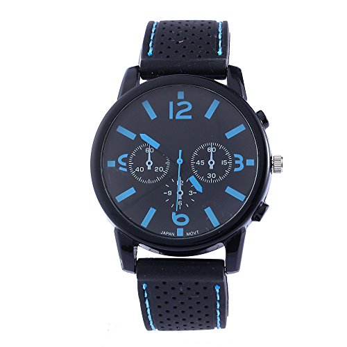 8 Assorted Men's Sports Silico Wrist Watches