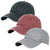 Unisex Baseball Cap Adjustable Washed Dyed Cotton Ball Hat (One Size)