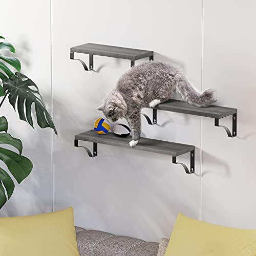 Floating Shelves Wall Mounted Set of 3