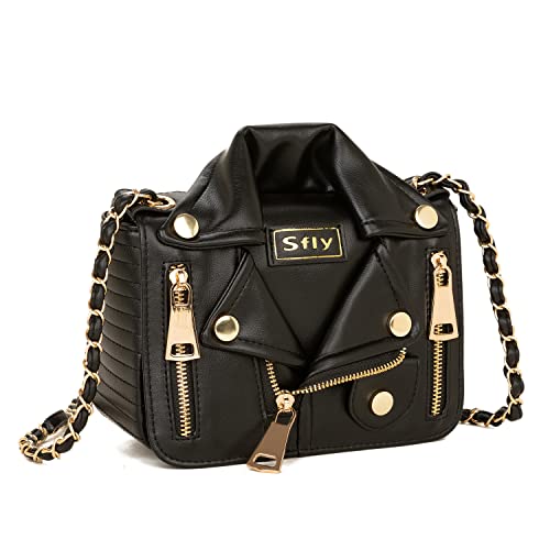 Women Leather Satchel Chain Strap Shoulder Bag Le