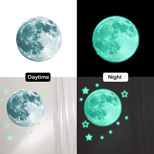 334pcs Glow in The Dark Stars & Moon Stickers