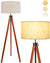 Tripod Wood Floor Lamp, w/  3 Color Temperature, (Bulb Included)