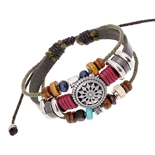 Bohemian Wind Beaded Multilayer Hand Woven Bracelet for Women