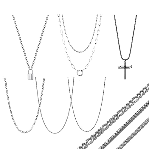 24 Inch 6pcs Necklace Set for Men