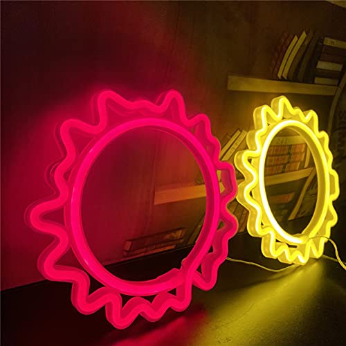 Sun Neon Led Signs w/ USB or Battery Operated for Home Decoration