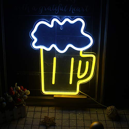 Beer Shaped LED Neon Sign Night Light