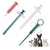 4 Pcs Pet Pill Shooter Cat/Dog Pet Medicine Feeder