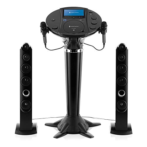 Singing Machine  Bluetooth Karaoke Pedestal, Karaoke Machine w/ Speakers