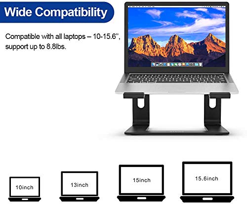 Ergonomic Detachable Stand Compatible w/ 15.6" Laptops