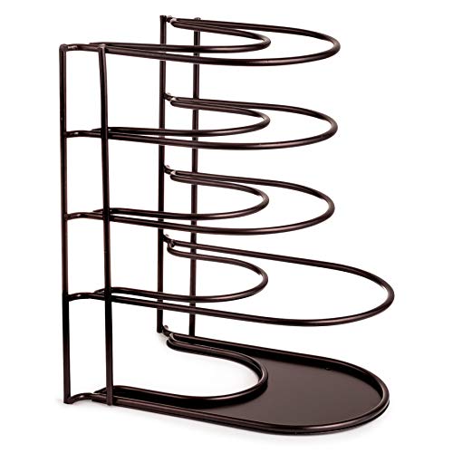 Heavy Duty Pan Organizer, 5 Tier Rack - Holds up to 50 LB  - No Assembly Required