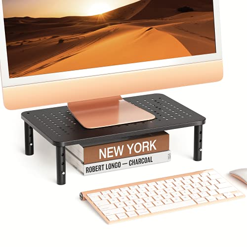 3 Height Adjustable Stand Riser For 15.6" Monitor