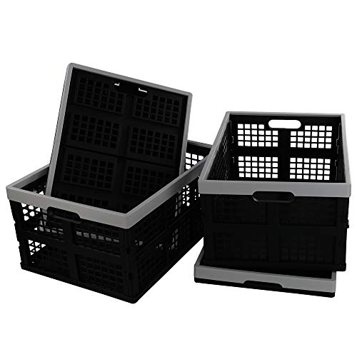 Collapsible Storage Crates/Stackable Storage Container Baskets