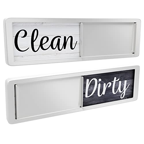 Dishwasher Magnet Clean Dirty Sign, Strong Universal Dirty Clean