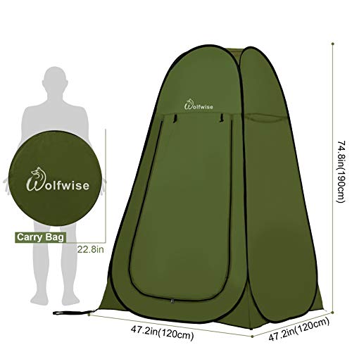 Portable Pop-up Shower Tent for Outdoor Activities