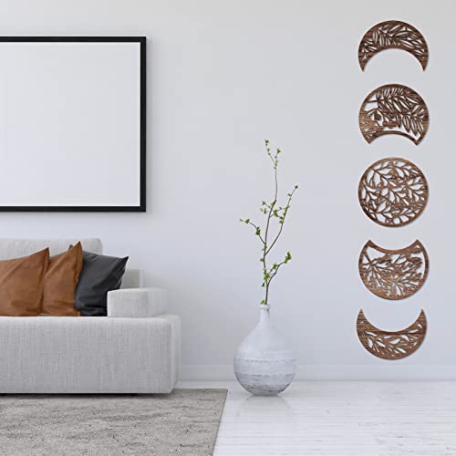 5 Pieces Moon Phases Decoration