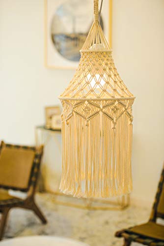 Lamp Shade Boho Hanging Pendant Light Cover Modern Home Decoration