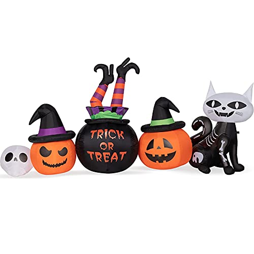 7.4 FT Halloween Inflatables Outdoor Decorations