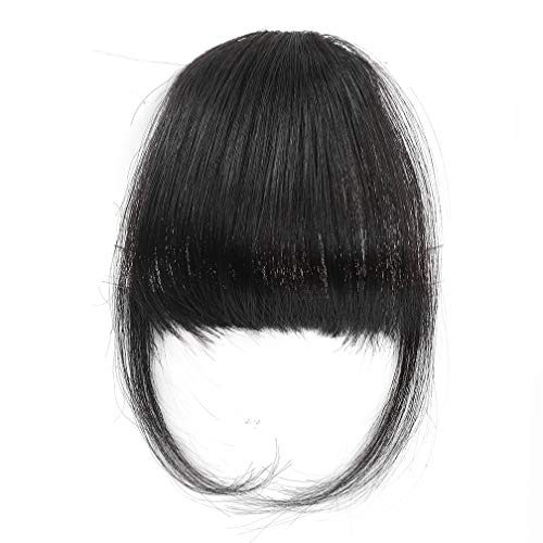 Clip in Air Bangs - Human Hair Extensions