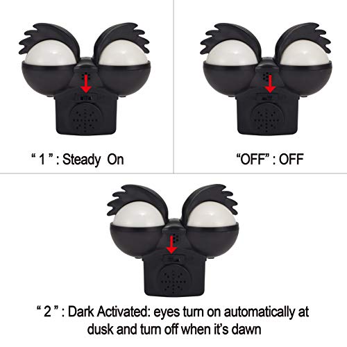 Halloween Flashing Peeping Eyes Lights Animated (3 Pack)