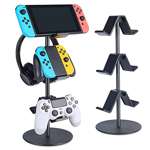 Game Controller & Headset Hanger for All Universal Gaming PC Accessories, Xbox PS4 PS5 Nintendo Switch