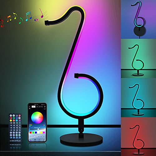 Music Sync Ambient LED  Lamp Bluetooth Color Changing + Remote